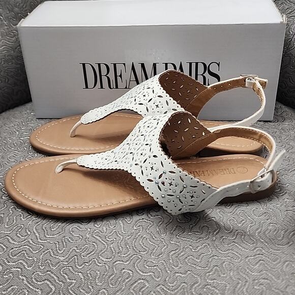 Dream Pairs Medinie Sandals, 7 5 - Picture 4 of 9